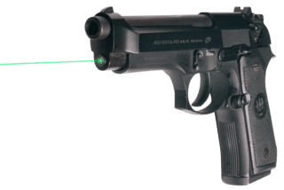 This laser sighting system includes high-intensity green lasers for quick, accurate target acquisition, made to be installed by the user.